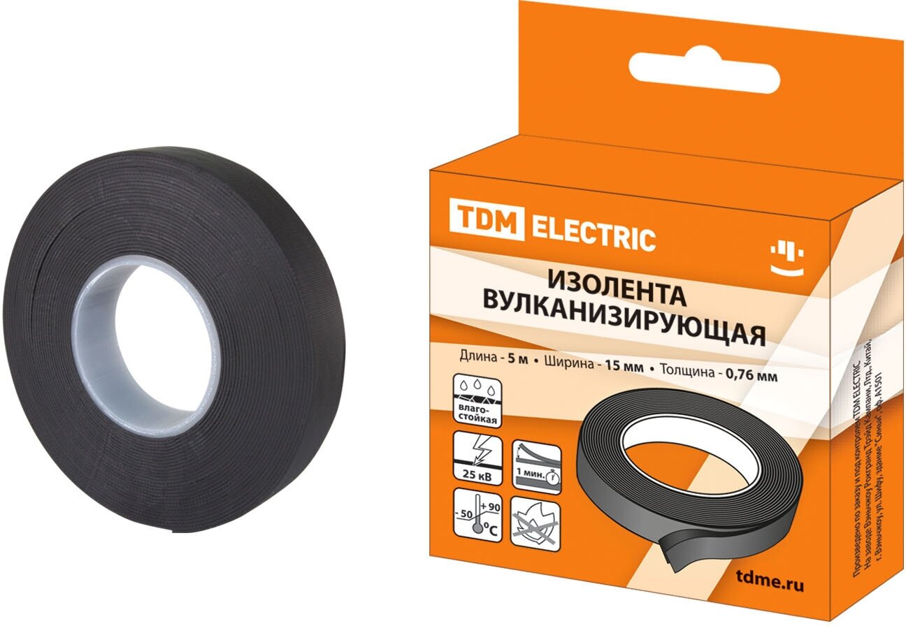 фото Изолента TDM ELECTRIC SQ0526-0601