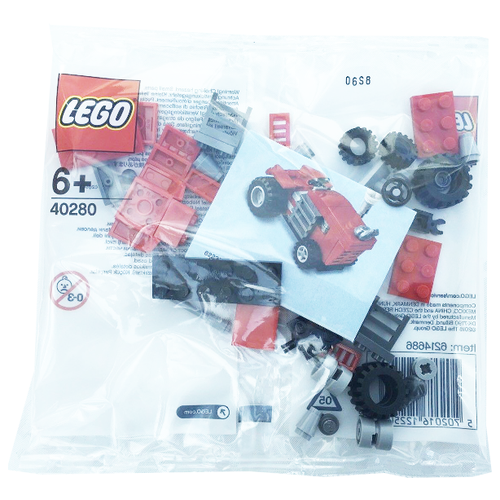 Конструктор LEGO Monthly Mini Model Build 40280 Красный трактор