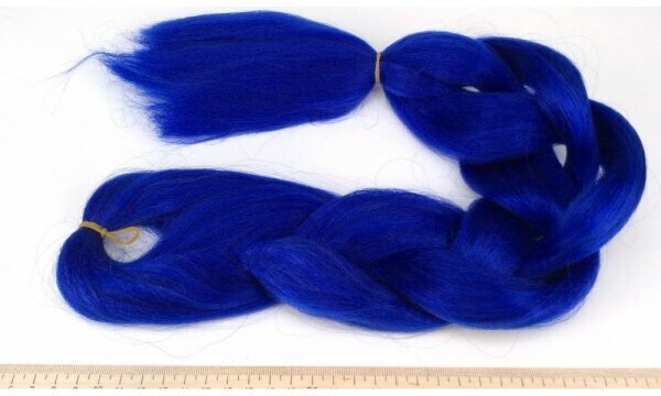 Канекалон 60 см цвет темно-синий