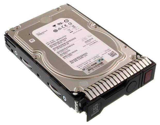 Жесткий диск HPE 4TB 12G SAS 7.2K MDL SC LFF HDD [819079-001] 819079-001