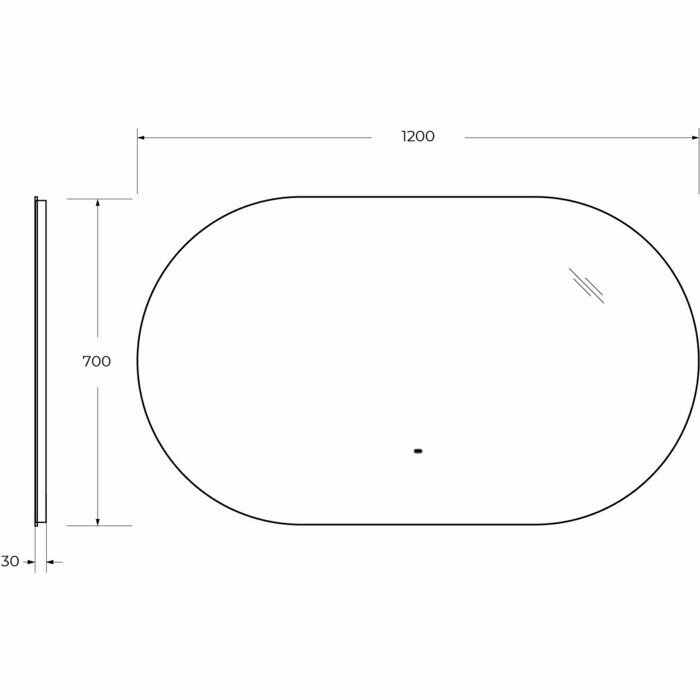 Зеркало с подсветкой Cezares Vague c датчиком движения CZR-SPC-VAGUE-1200-700-MOV - фотография № 13