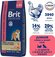 Сухой корм для щенков и молодых собак Brit Premium Puppy and Juni...