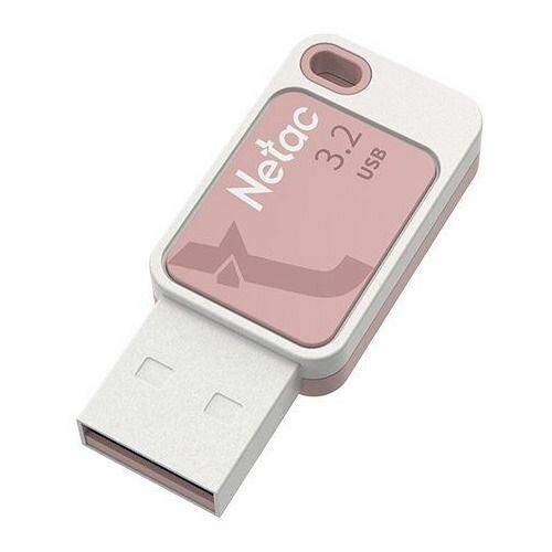 Флешка USB NETAC UA31 32ГБ, USB2.0, розовый [nt03ua31n-032g-20pk]