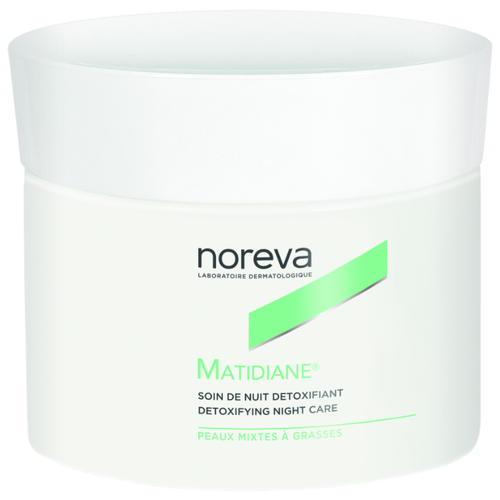 Noreva laboratories Крем ночной детокс-уход для жирной и комбинированной кожи Matidiane Detoxifying Night Care, 50 мл