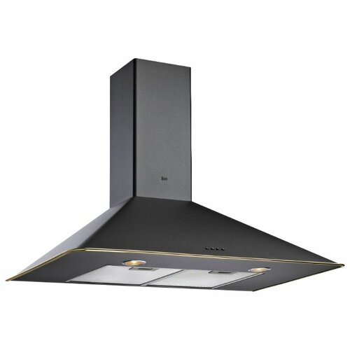 Купольная вытяжка TEKA DOS 90 AB 40489333 цвет корпуса черный цвет окантовкипанели латунь 1699000₽