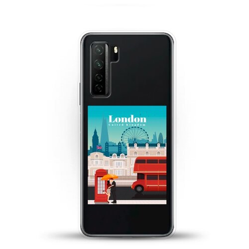 фото Силиконовый чехол london на honor 30s andy & paul
