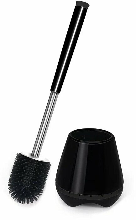 Силиконовый ершик для унитаза / для туалета Ridberg Toilet Brush YYTB-004 (Black) - фотография № 11