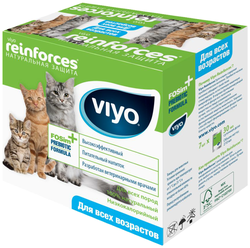 Напиток-пребиотик Viyo Reinforces Cat для всех возрастов , 7 шт. в уп.