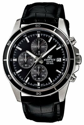 Наручные часы CASIO Edifice EFR-526L-1A, серебряный, черный