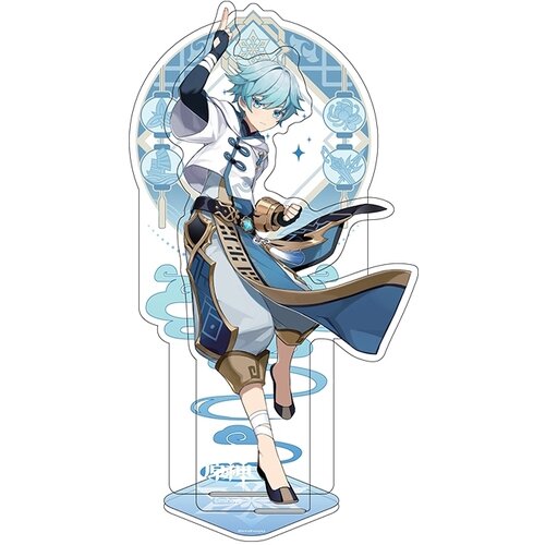 Фигурка miHoYo Genshin Impact Liyue Character Standee Chongyun, 15.5 см фигурка mihoyo genshin impact character standee traveler lumine 15 5 см