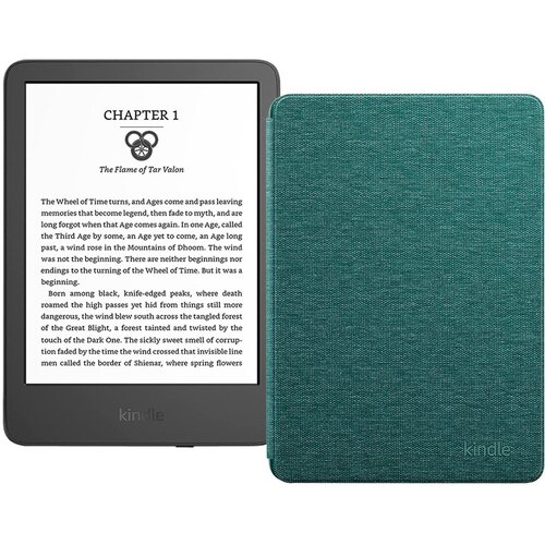 Электронная книга Amazon Kindle 11 2022 16 Гб black Ad-Supported + фирменная обложка