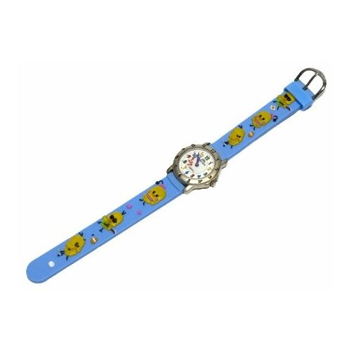 Наручные часы Радуга, голубой, серебряный детские часы со светящимся силиконовым ремешком индивидуальные кварцевые наручные часы с указателем для девочек и мальчиков