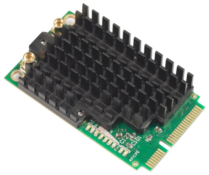 MikroTik R11e-2HPnD 802.11b+g+n MiniPCI-express Dual Chain High Power Card - фото №1