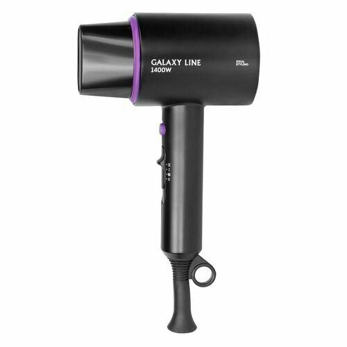Фен GALAXY LINE GL 4346 1400Вт черный 248700₽