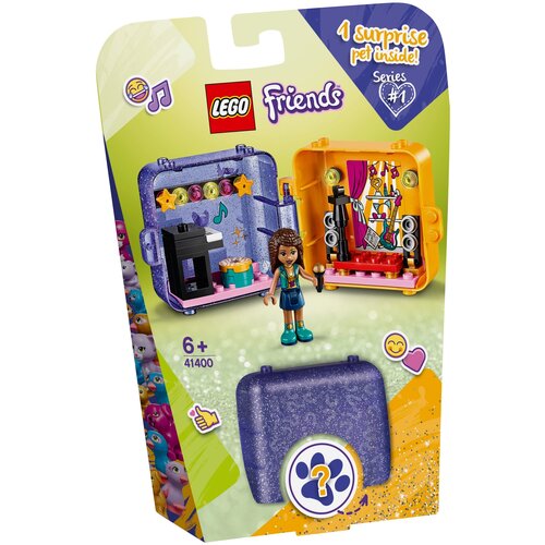 Конструктор LEGO Friends 41400 Игровая шкатулка Андреа, 49 дет. игрушка подружки игровая шкатулка андреа