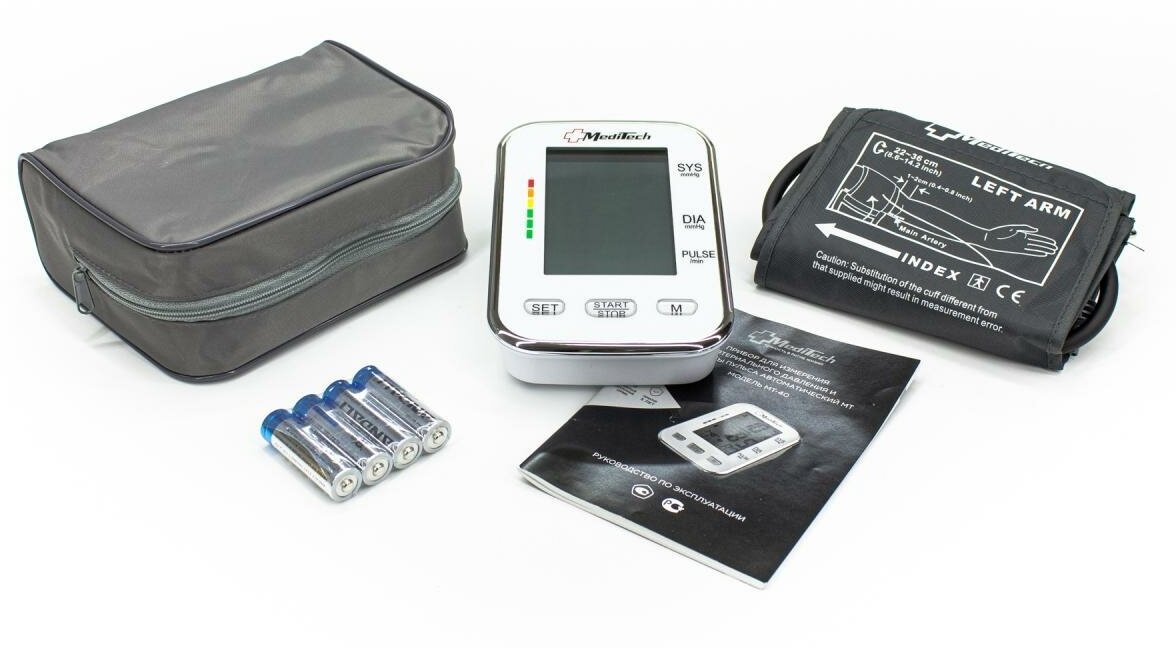 Тонометр (прибор для измерения артериального давления и частоты пульса) автоматический мт-40 Medical Technology Products Inc. - фото №7