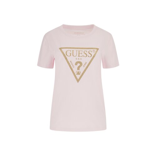 Футболка GUESS, размер M, розовый