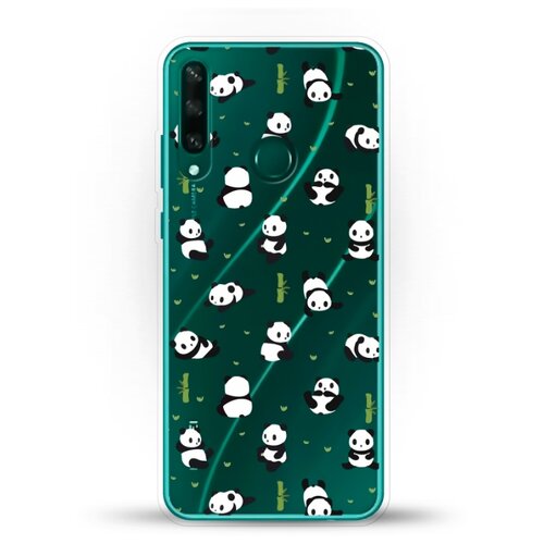 фото Силиконовый чехол панды на huawei y6p andy & paul