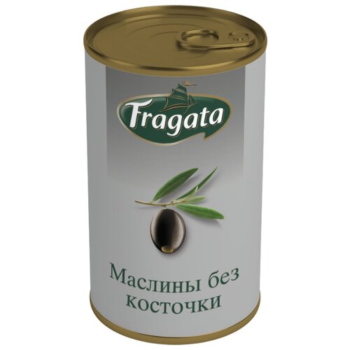 фото Fragata Маслины без косточки, жестяная банка 350 г