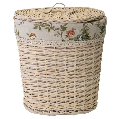 фото Natural house корзина для белья rose 33х21х36 см бежевый