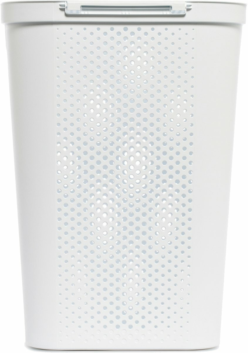 Корзина Curver бельевая Infinity RECYCLED белый 60L 440*350*600 (231007)