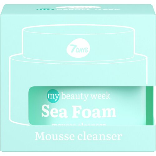 Пенка для умывания 7 Days Mbw Sea Foam очищающая 50мл пенки для умывания 7days пенка для умывания очищающая sea foam my beauty week