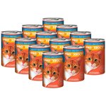 Прохвост консервы для кошек с Лососем и Форелью в соусе 415г х 12 шт - изображение