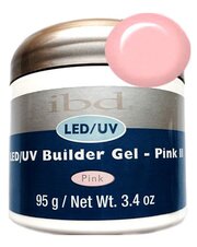 IBD, конструирующий камуфлирующий розовый гель (холодный оттенок) LED/UV Builder Gel Pink II, 95 гр.