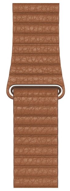 Ремешок Apple Leather Loop Saddle Brown M для Apple Watch 42-44-45-49mm MXAF2ZM/A