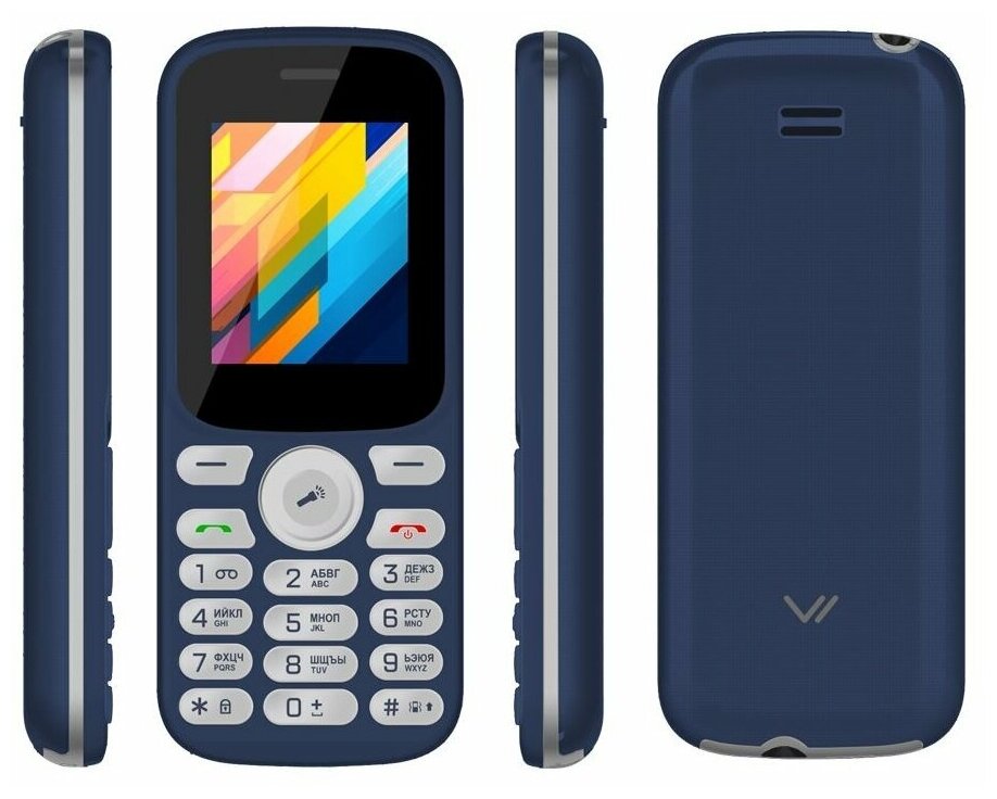 Мобильный телефон VERTEX M124 синий