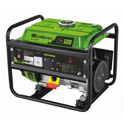 фото Бензиновый генератор сибртех