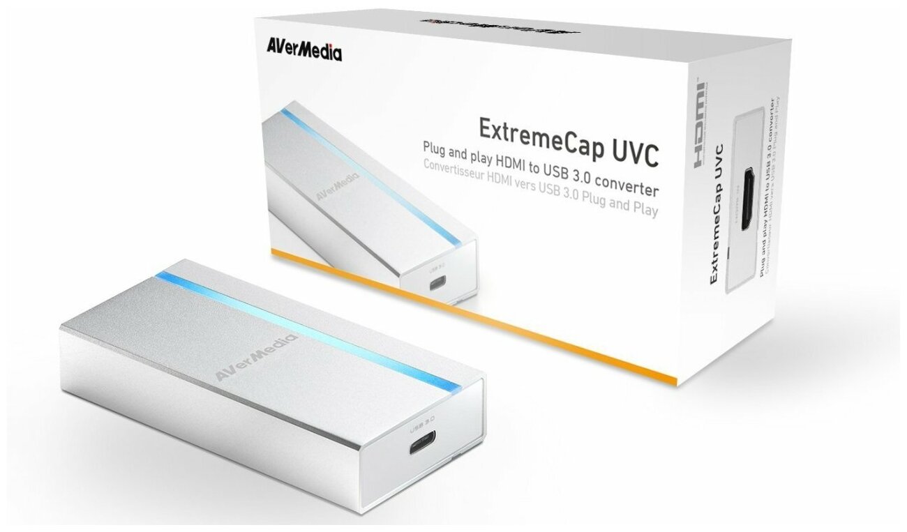 AVerMedia Technologies ExtremeCap UVC BU110 серебристый