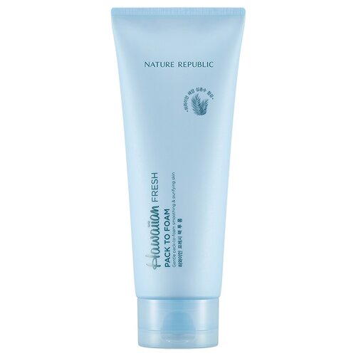 NATURE REPUBLIC освежающая маска-пенка Hawaiian Fresh Pack To Foam, 150 мл