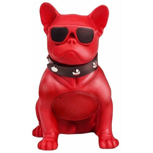 Беспроводная колонка Recci RSK-W18 BullDog Speaker 5 Вт 1200мАч - Красная 265000₽