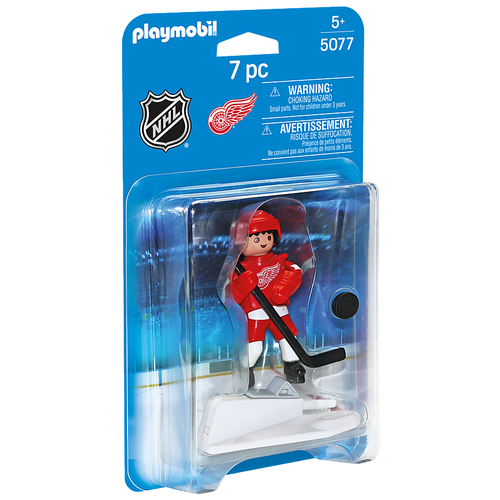 фото Набор с элементами конструктора playmobil nhl 5077 игрок detroit red wings