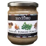 Соус Santoro Песто из белых грибов, 180 г - изображение