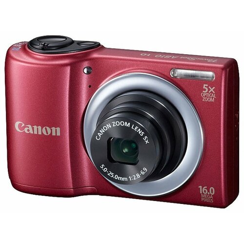 Фотоаппарат Canon PowerShot A810 красный 1495000₽