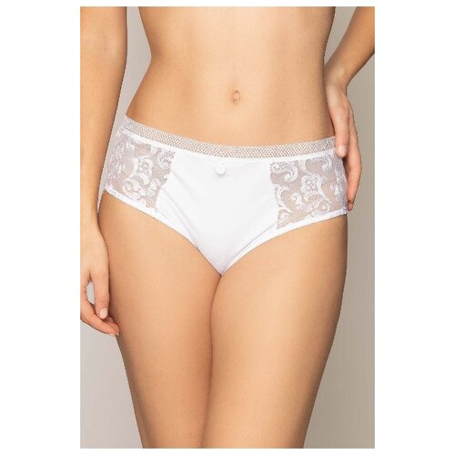 фото Empreinte трусы кюлоты stella высокой посадки, размер 50, blanc white