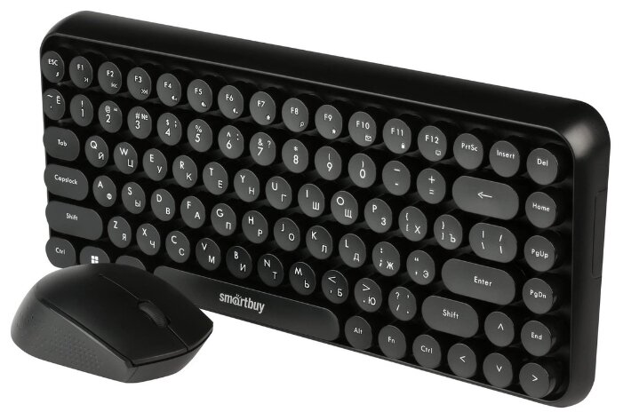 Комплект клавиатура+мышь SmartBuy SBC-626376AG-K черный