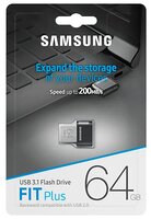 Флешка Samsung USB 3.1 Flash Drive FIT Plus 64GB черный
