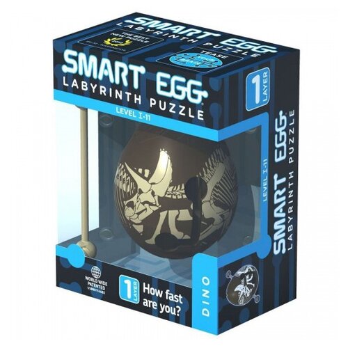 фото Головоломка Smart Egg Дино (SE-87008) коричневый / бежевый