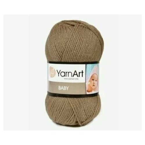 Пряжа для вязания YARNART BABY 50 гр/150 м 100% акрил 218 капучино