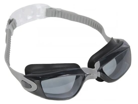 Очки для плавания серия "Комфорт+" серые, цвет линзы - серый SF 0389