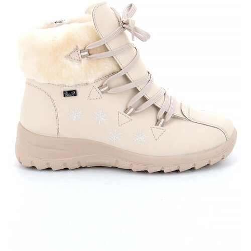 фото Ботинки rieker, размер 40, бежевый