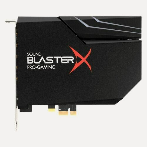 Изображение товара Звуковая карта PCI-E Creative BlasterX AE-5 Plus, 5.1, Ret [70sb174000003]