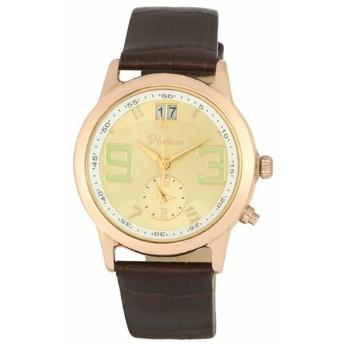 фото Platinor мужские золотые часы «сальвадор 3» арт.: 49150.433