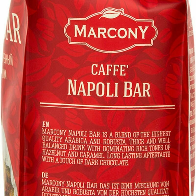 Кофе зерновой MARCONY Espresso HoReCa Caffe Napoli Bar 250г - фотография № 10