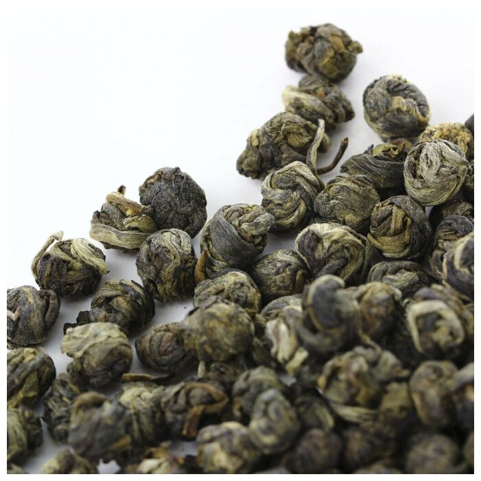 Чай зеленый Люй Лун Чжу (Зелёная жемчужина), 100 г - фотография № 4