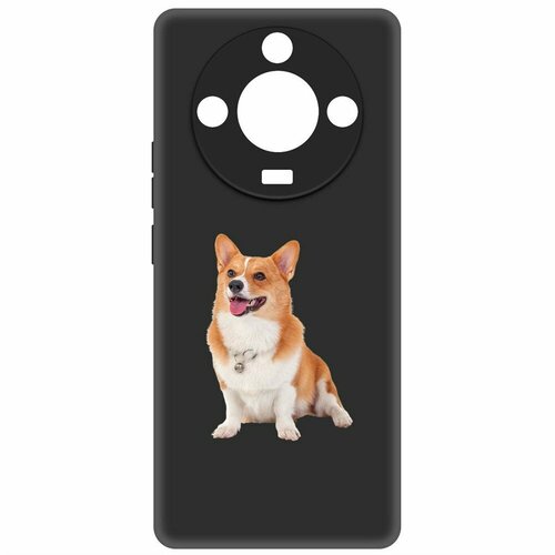 Чехол-накладка Krutoff Soft Case Корги для Realme 11 Pro черный чехол накладка krutoff soft case корги для realme 11 4g черный