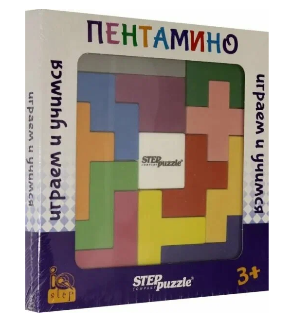 Развивающая игра из дерева Пентамино 89829 Степ Пазл - фото №7